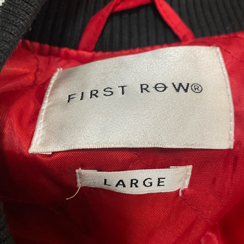 First Row Grow Your Future Varsity Patch Jacket L… - image 6